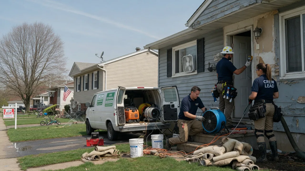 Flood Cleanup in Unionville, NY near me